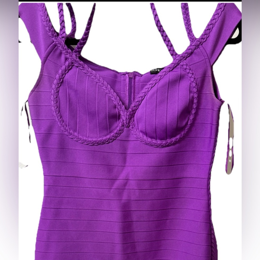 Fashion Nova Vibrant Purple Chemise